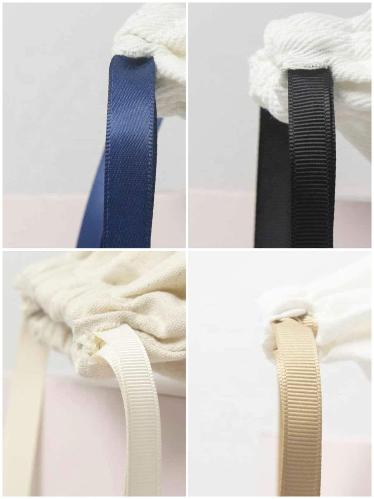 Set of 203050100 Dust Cover Storage Bags Cotton Drawstring Pouch for Handbags Purses Pocketbooks Shoes Dust bags