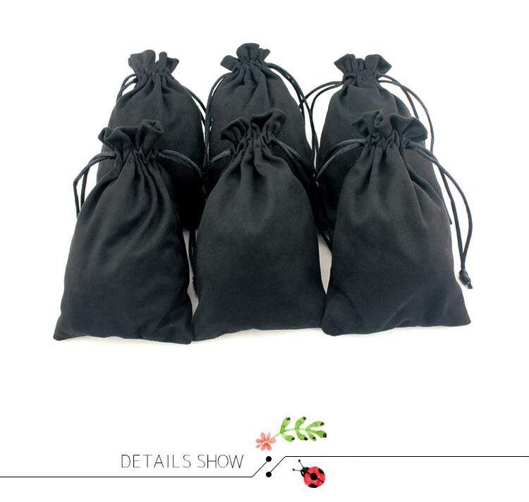 Black Velvet Drawstring Bags, Velvet Jewelry Bag Bulk, Custom logo bag,  velvet bag bulk, Jewelry velvet  bag, dust bag, personalized bag