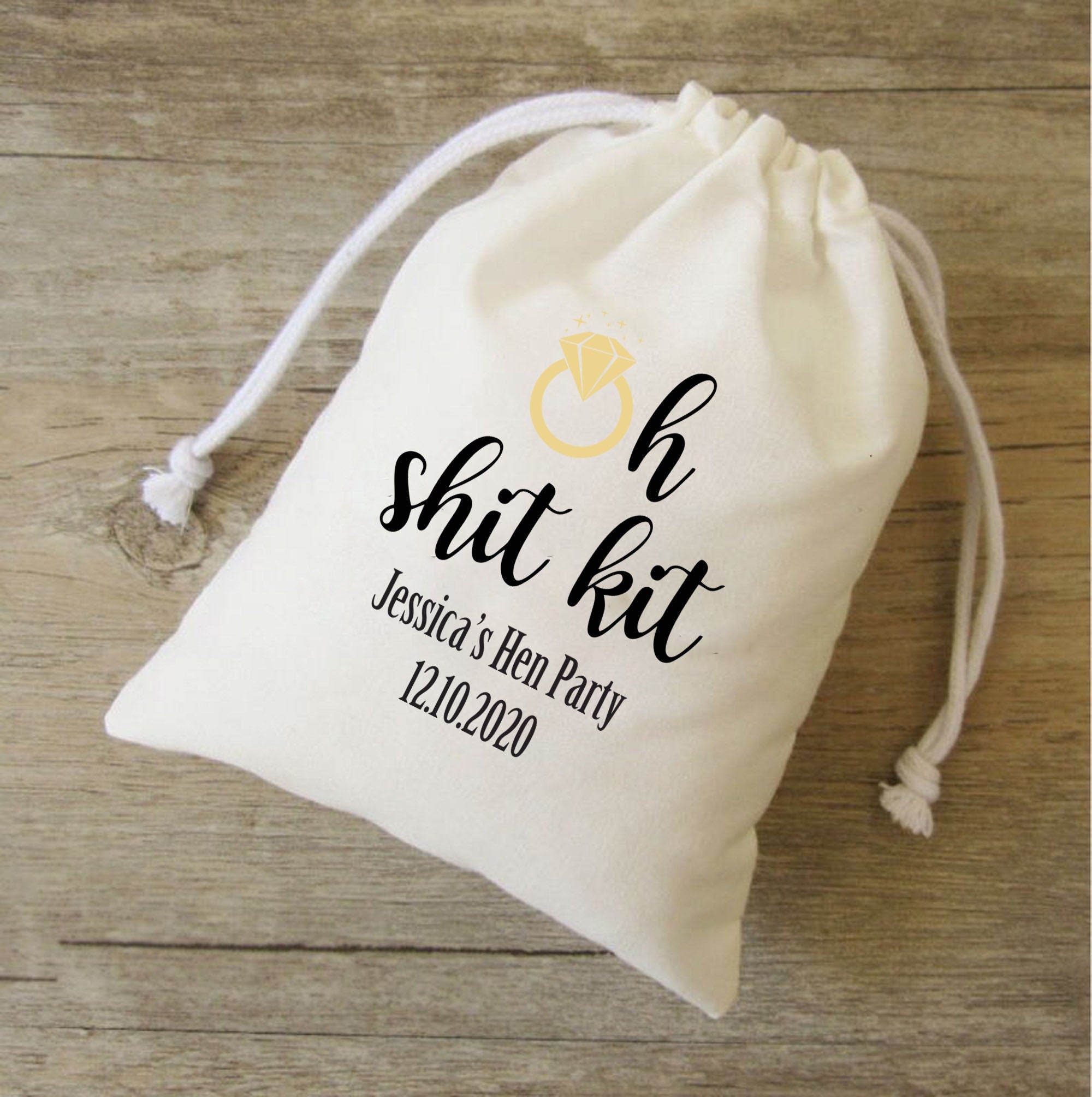 Oh Shit Kit, Bachelorette Party, Survival Kit,Hens Party, Hangover Kit,Recovery kit,Custom hangover bags,Bach Party Bags,Bach Party Favors