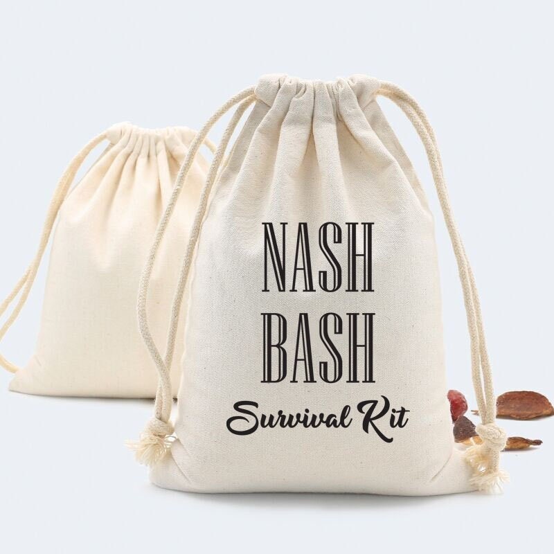 Nash Bash Bachelorette Party,Nash Bash Survival Kit,Wedding Welcome Bag,Nashville Bachelorette Party,Customize Bachelorette Party,Nash Bash