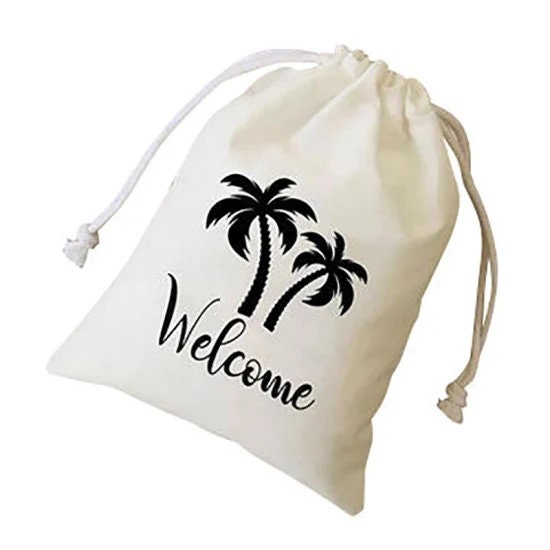 Palm Tree Wedding Welcome Bag - Tropical Wedding Bag - Destination Welcome Bag - Personalized Welcome Bag - Beach Wedding Welcome Bag